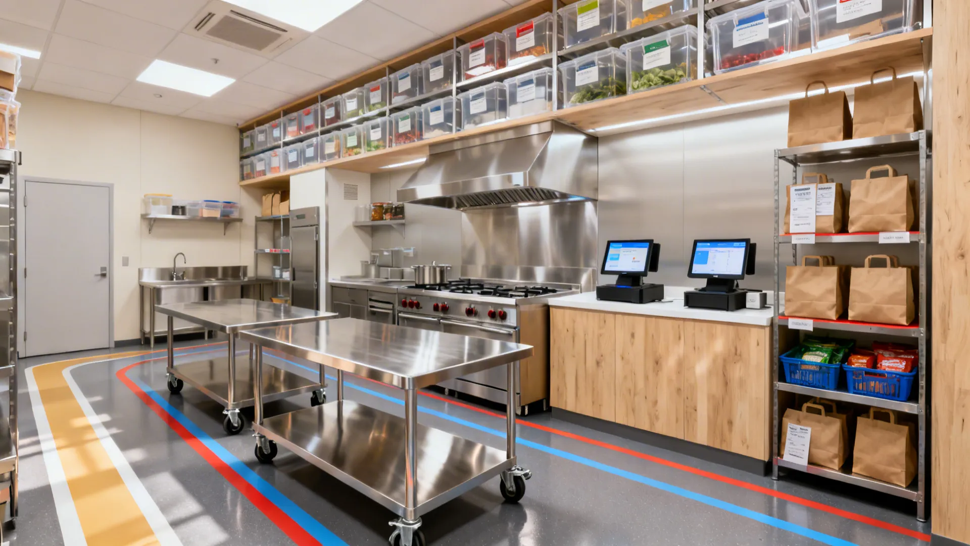 5 Cloud Kitchen Ideas That Maximize Small Spaces