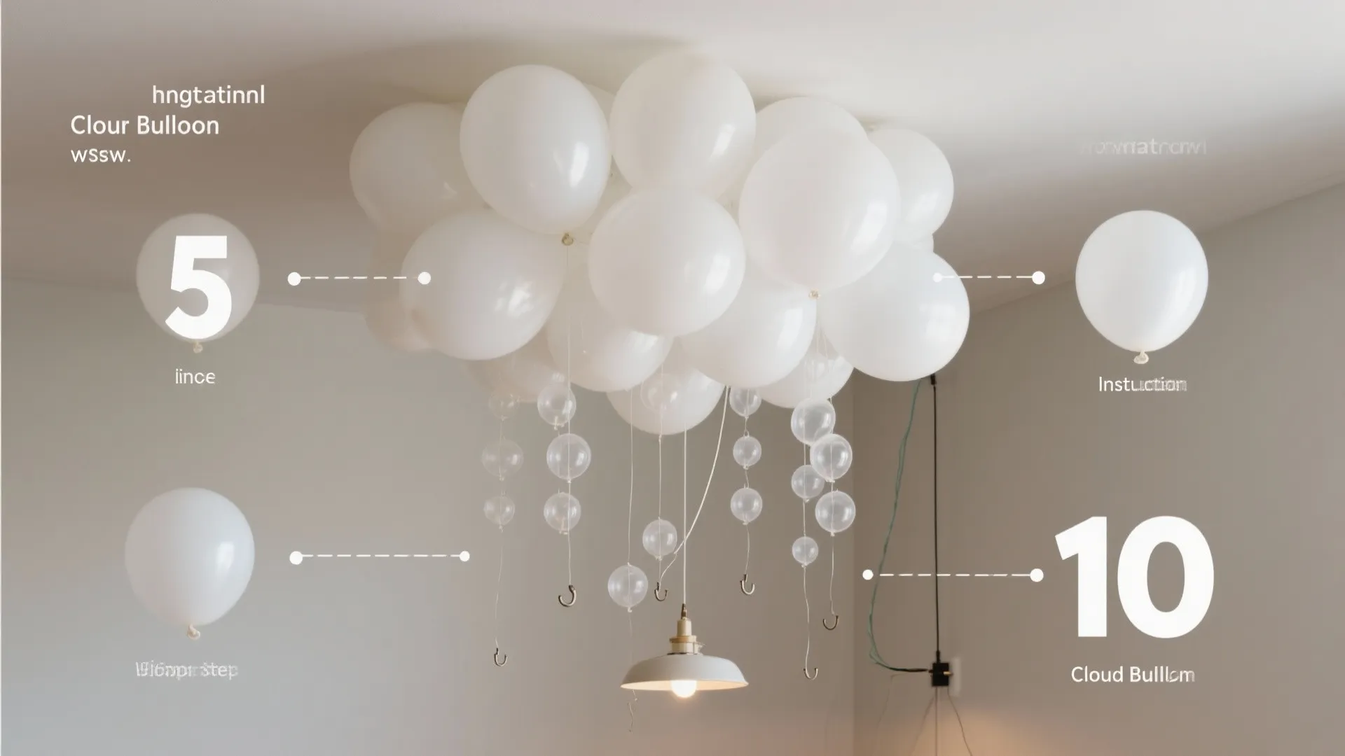 Ceiling Cloud Clusters with Clear Droplets