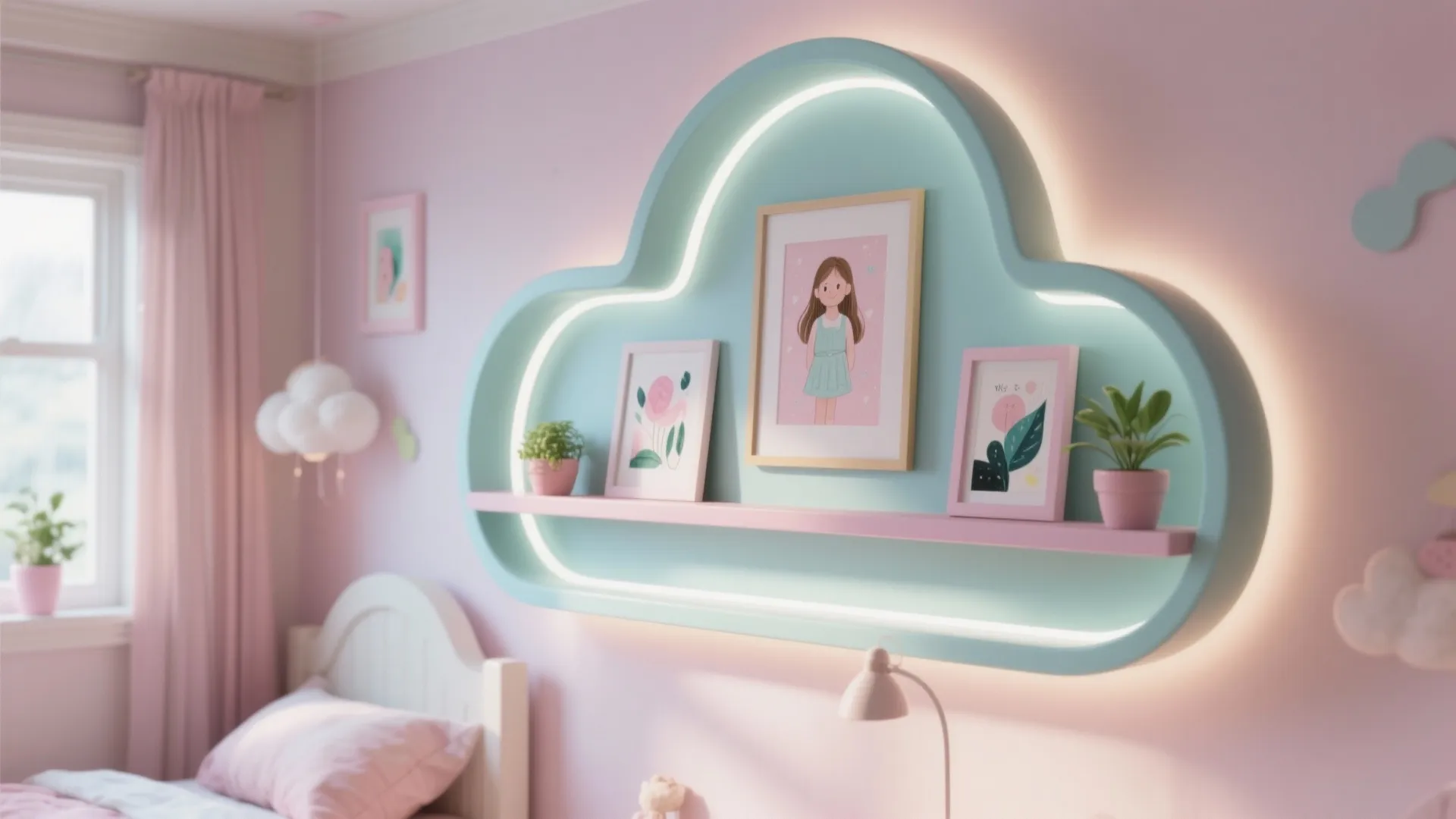 Creative Wall-mounted Shelves for Display