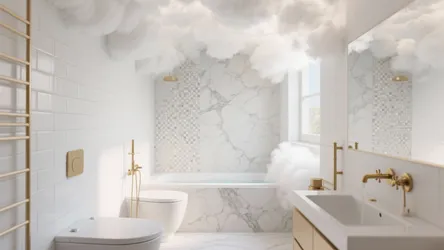 10 White Bathroom Tile Ideas