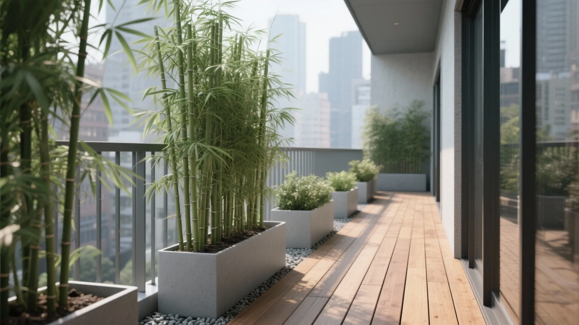 Clumping Bamboo Screens