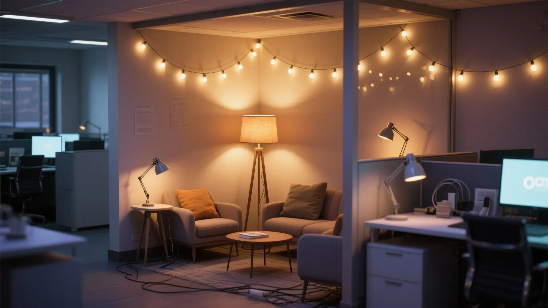 3. Cluster Lighting for Cozy Corners