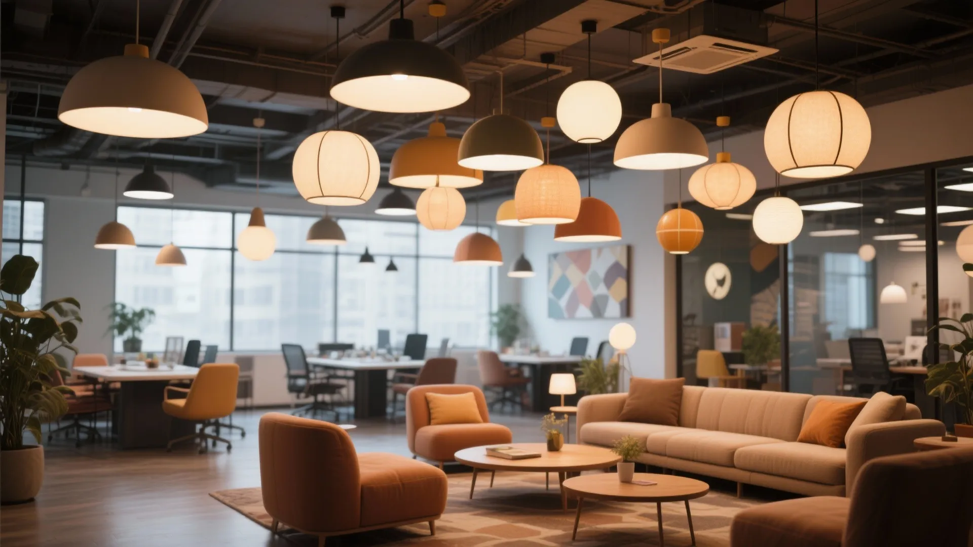 7. Cluster Pendant Lighting