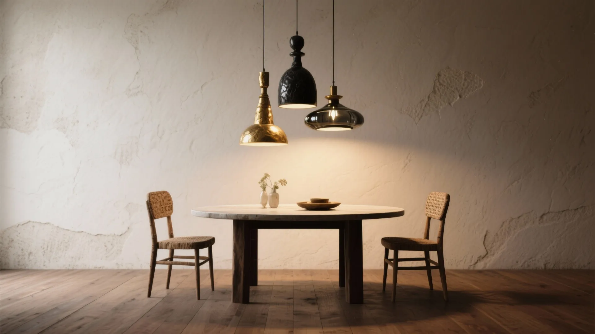 2. Cluster of Small Pendants