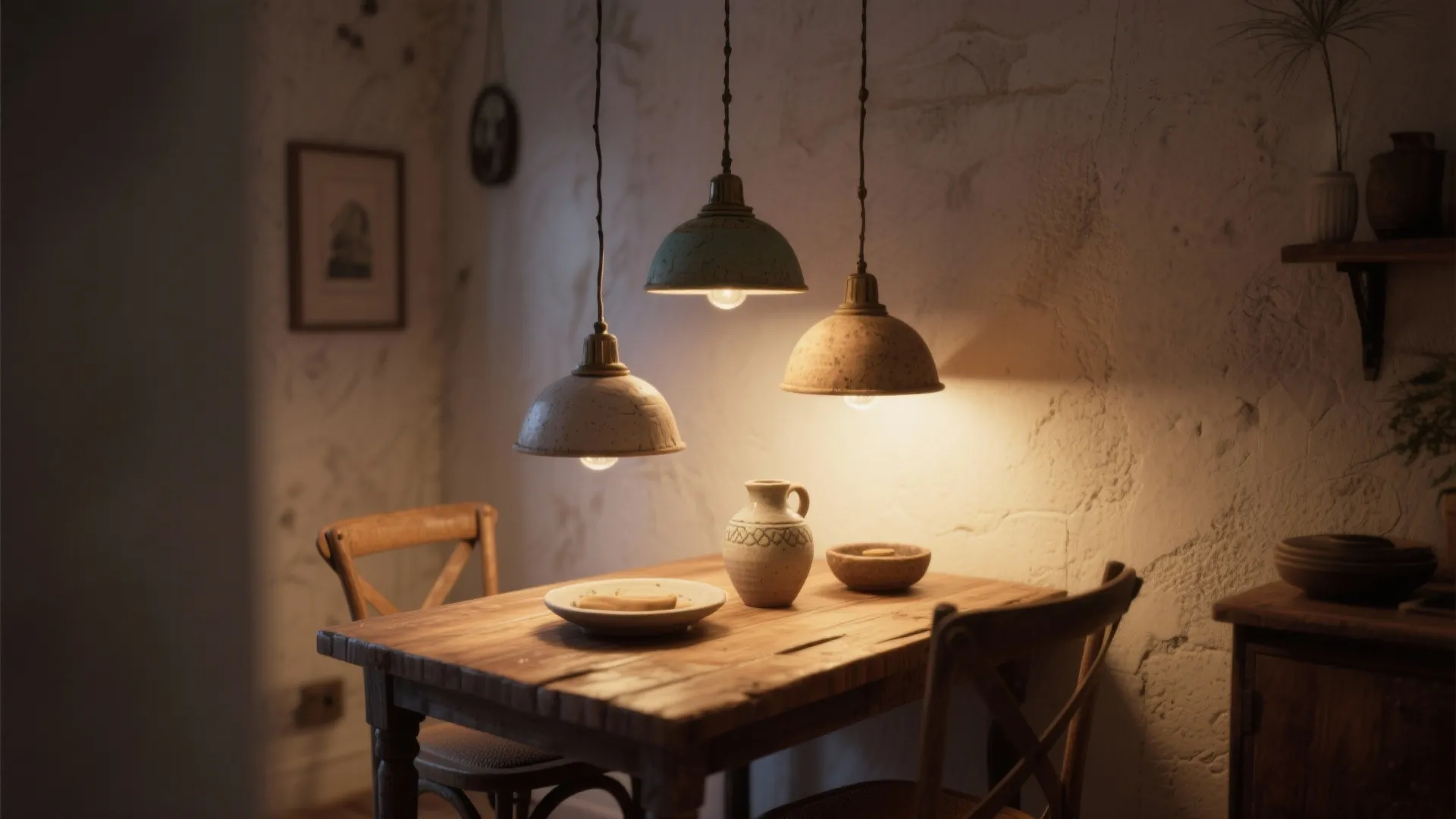 3. Cluster pendants for a casual, layered look