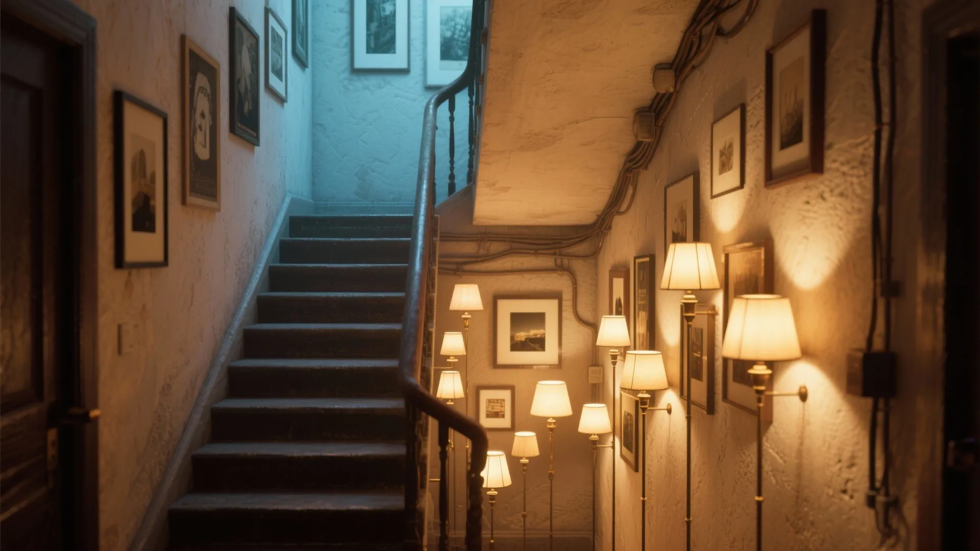 5. Picture Cluster Lamps