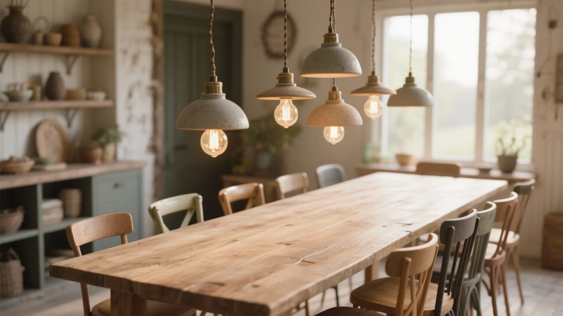 2. Cluster of Small Pendants