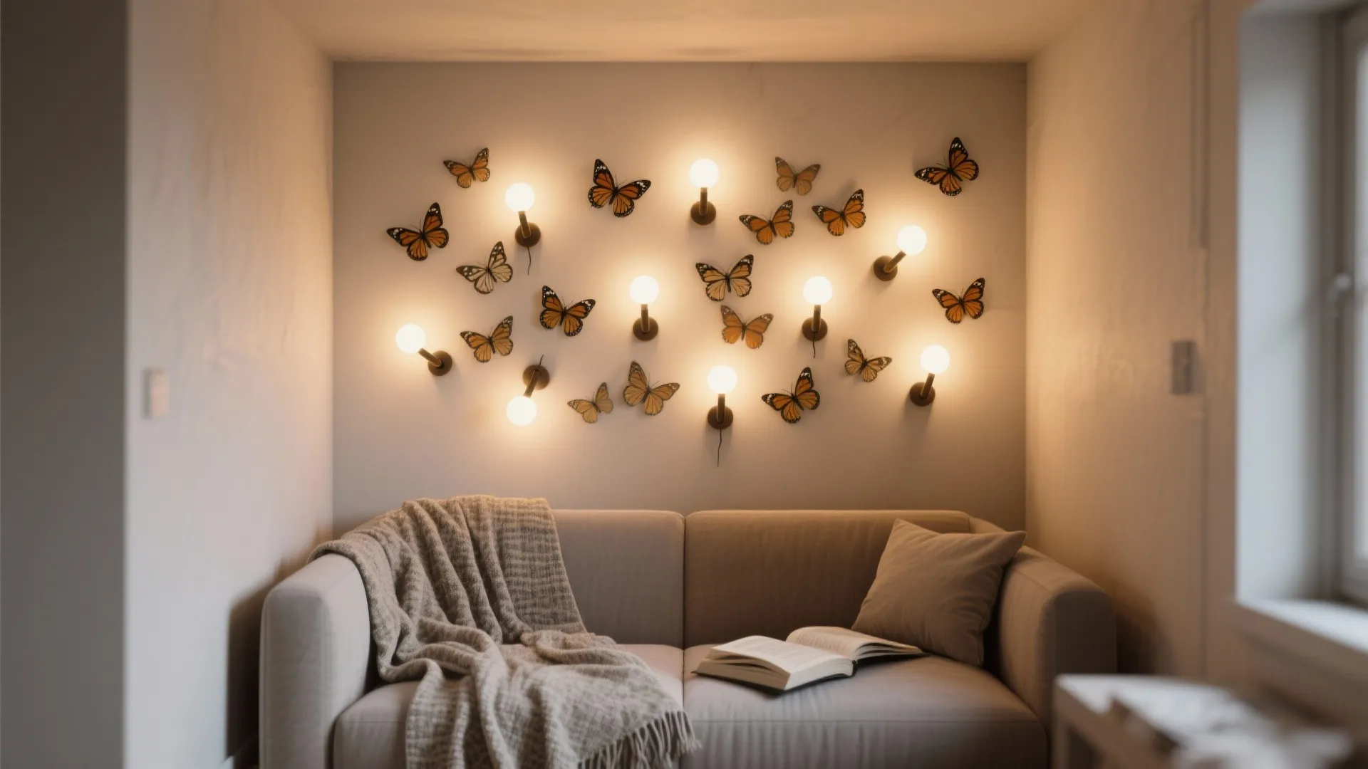 1. Clustered Accent Butterflies