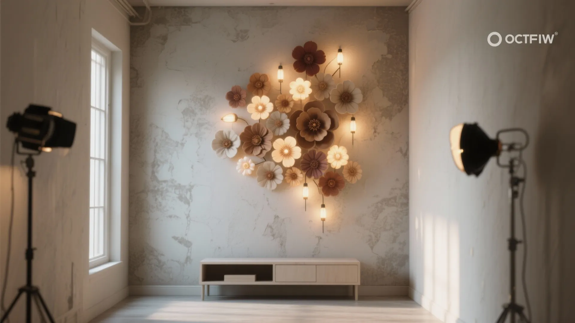 2. Clustered Mini Blossoms for Texture