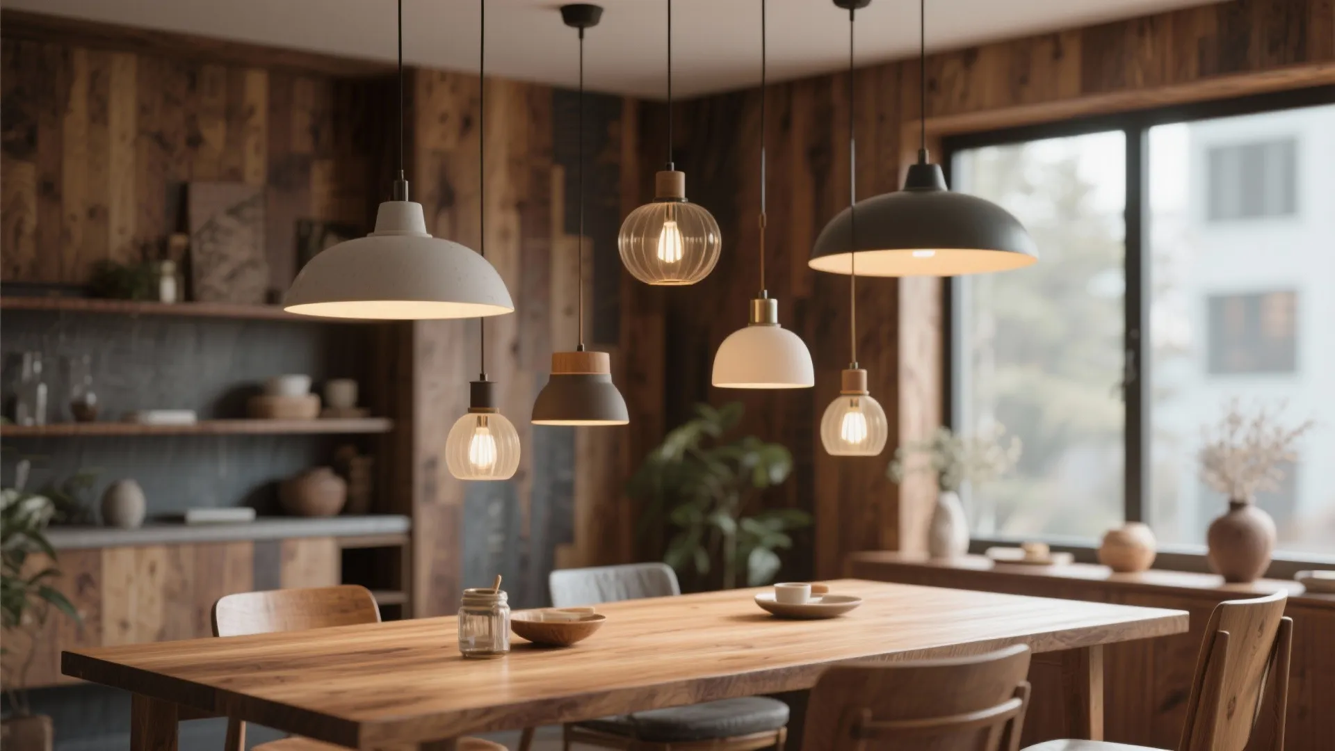 2. Clustered Mini Lamps