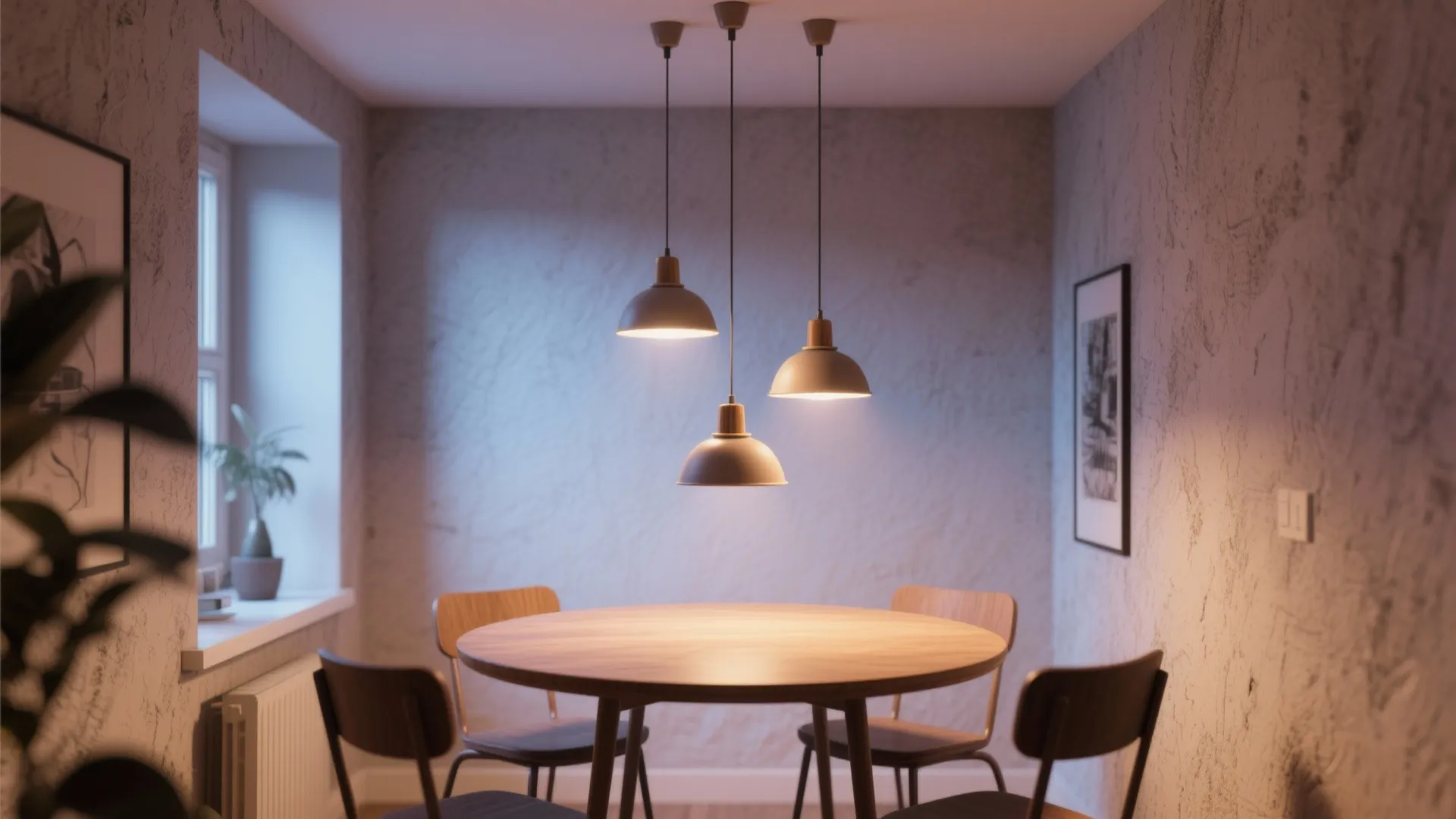 2. Clustered mini pendants for flexible arrangements