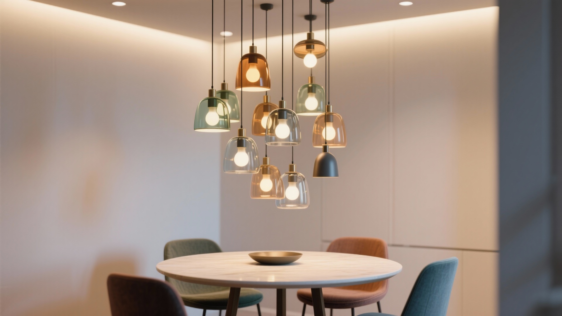 Contemporary dining ceiling lights — 5 ideas