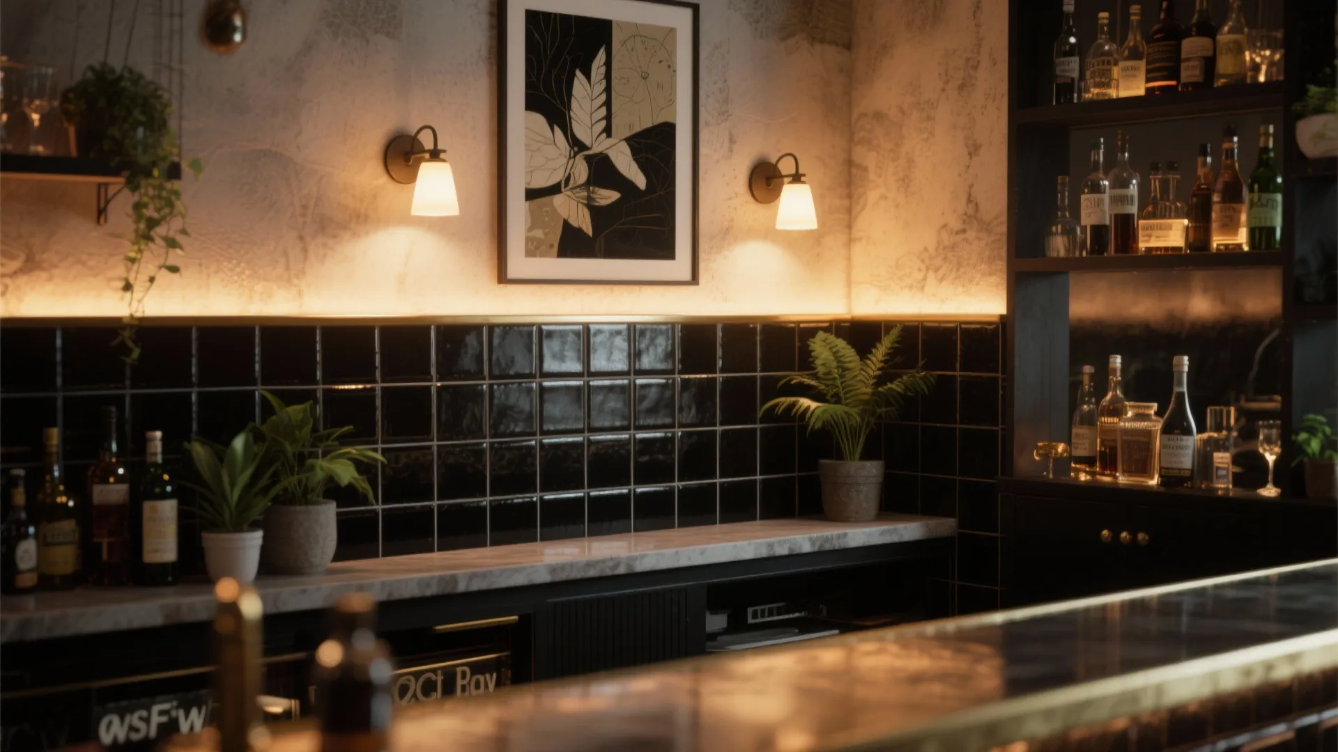 3. Clustered mini sconces for layered interest