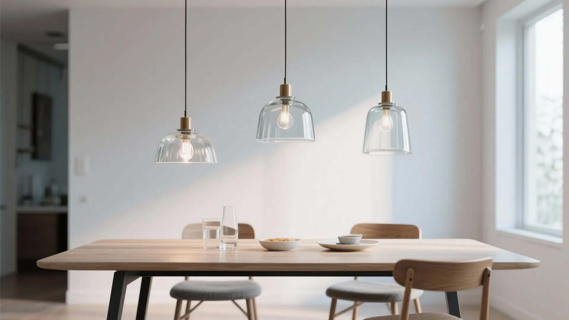 2. Clustered Mini Pendants