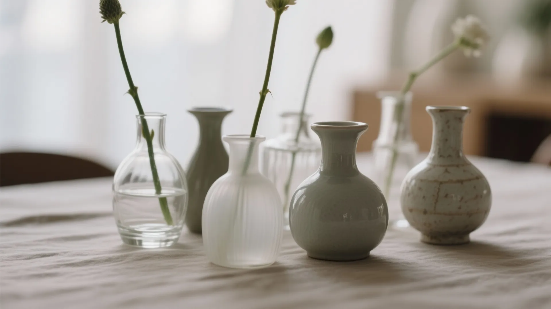 6. Clustered Vases