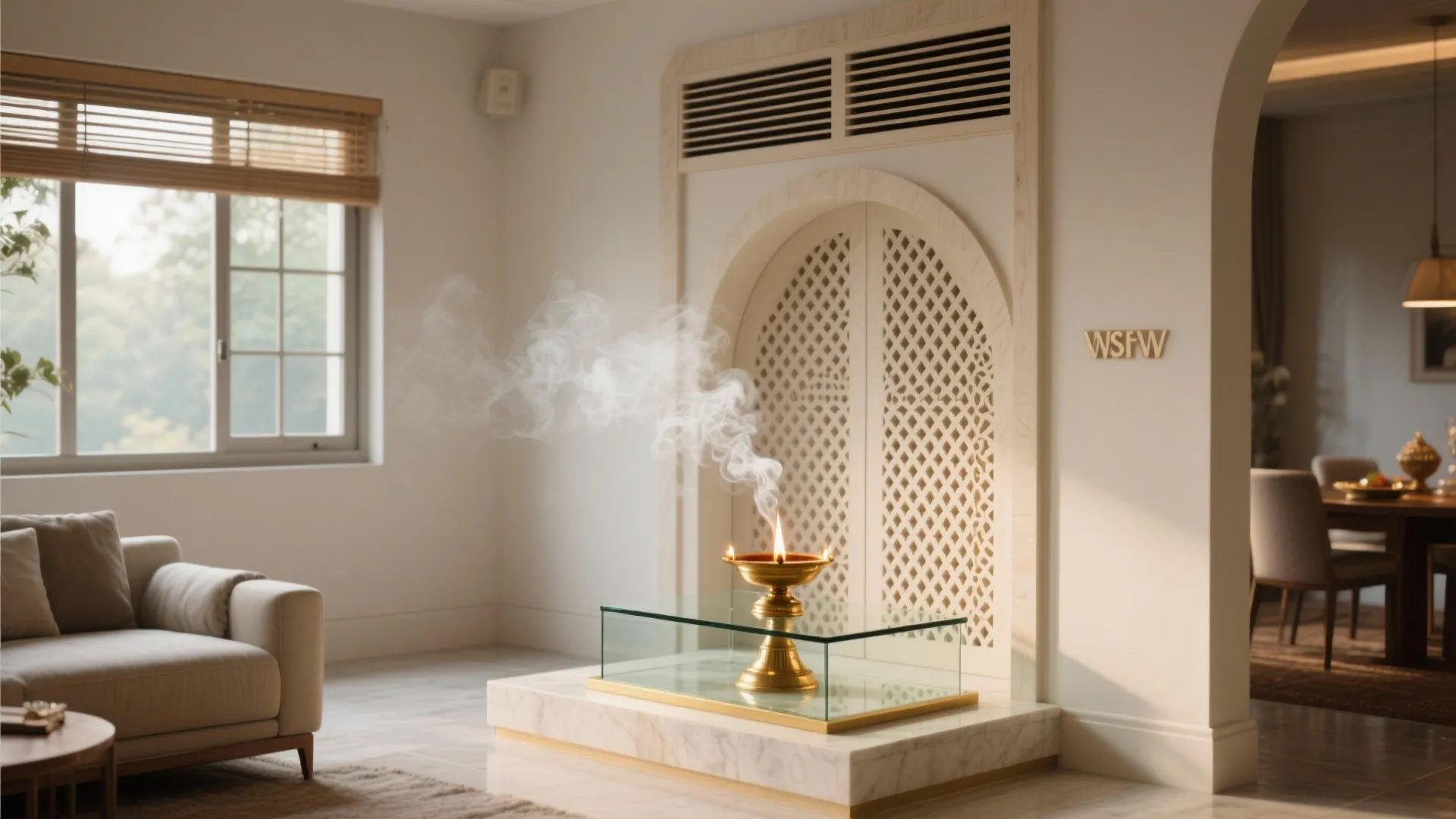 Ventilated CNC Screens for Incense and Diyas