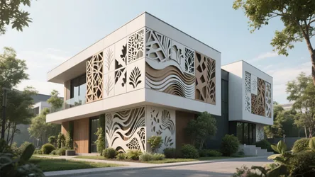 5 CNC Cutting Design Ideas for Exterior Walls