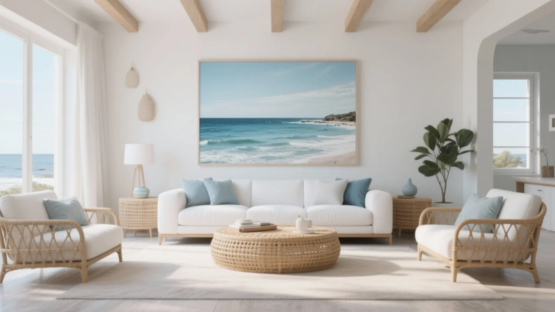 6. Statement Coastal Artwork