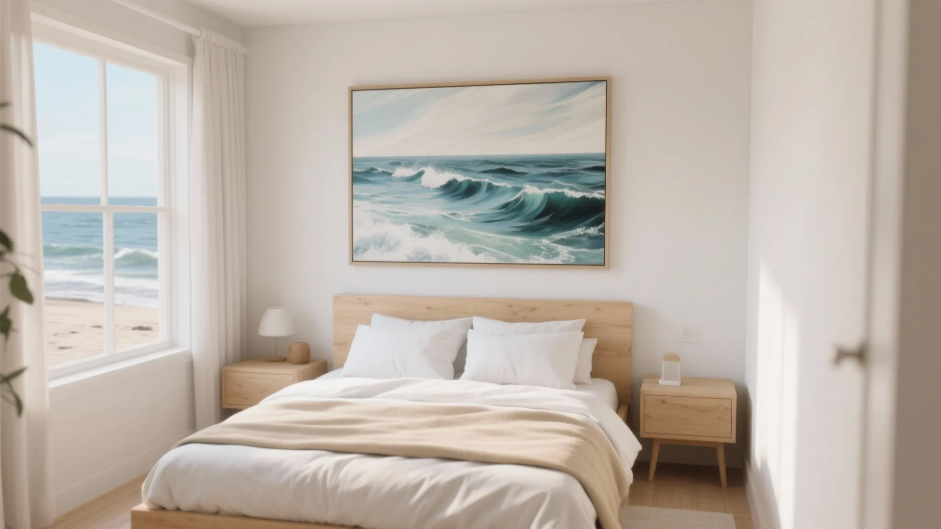 3. Statement Coastal Artwork