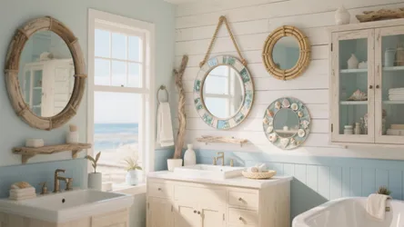 10 Coastal Bathroom Mirror Ideas You’ll Love