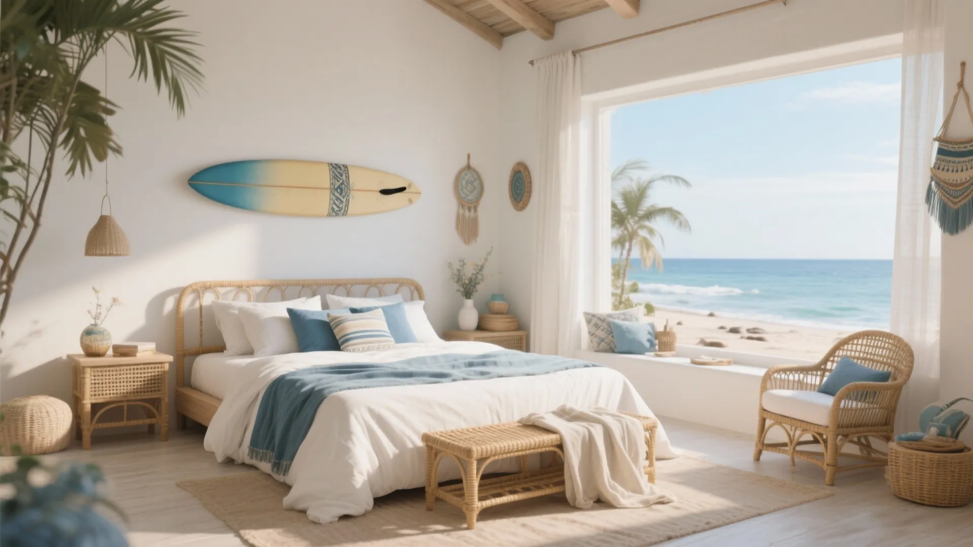 5 Beach House Bedroom Décor Ideas: Coastal touches that make your bedroom feel like a seaside escape