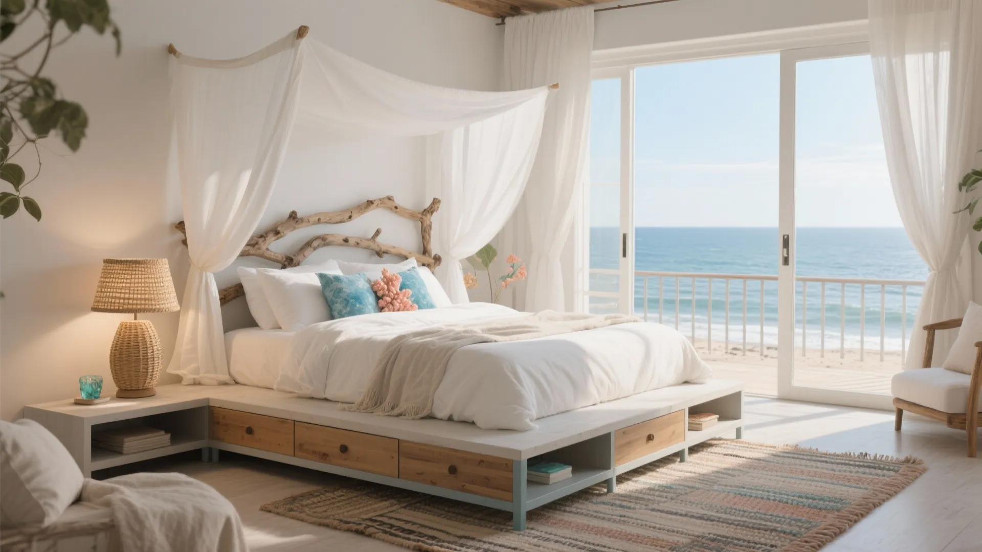 Beachside Bedroom Decor: 5 Fresh Ideas: Practical, salty-air ready design inspirations from a 10+ year interior pro