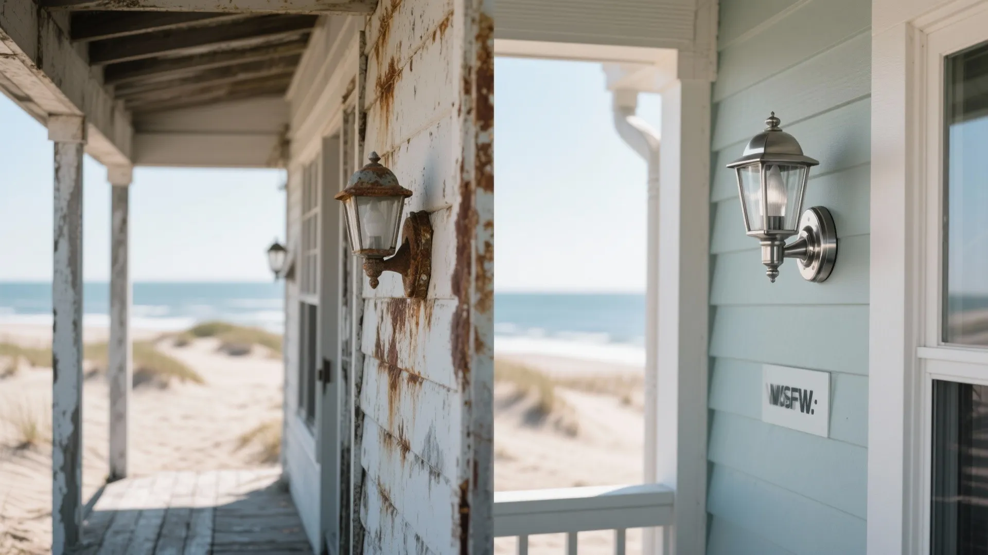 Coastal-grade finishes that survive harsh weather