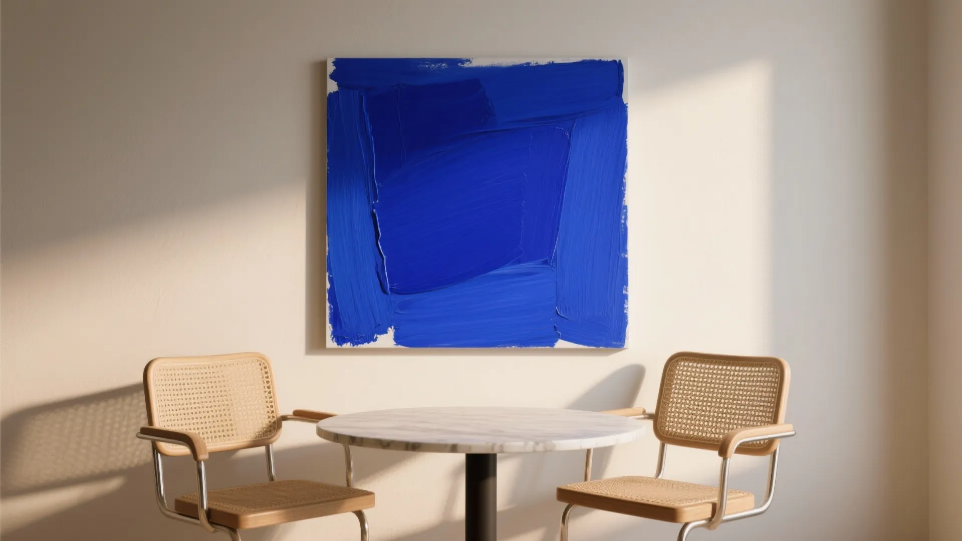 2. Coastal Color Block Art