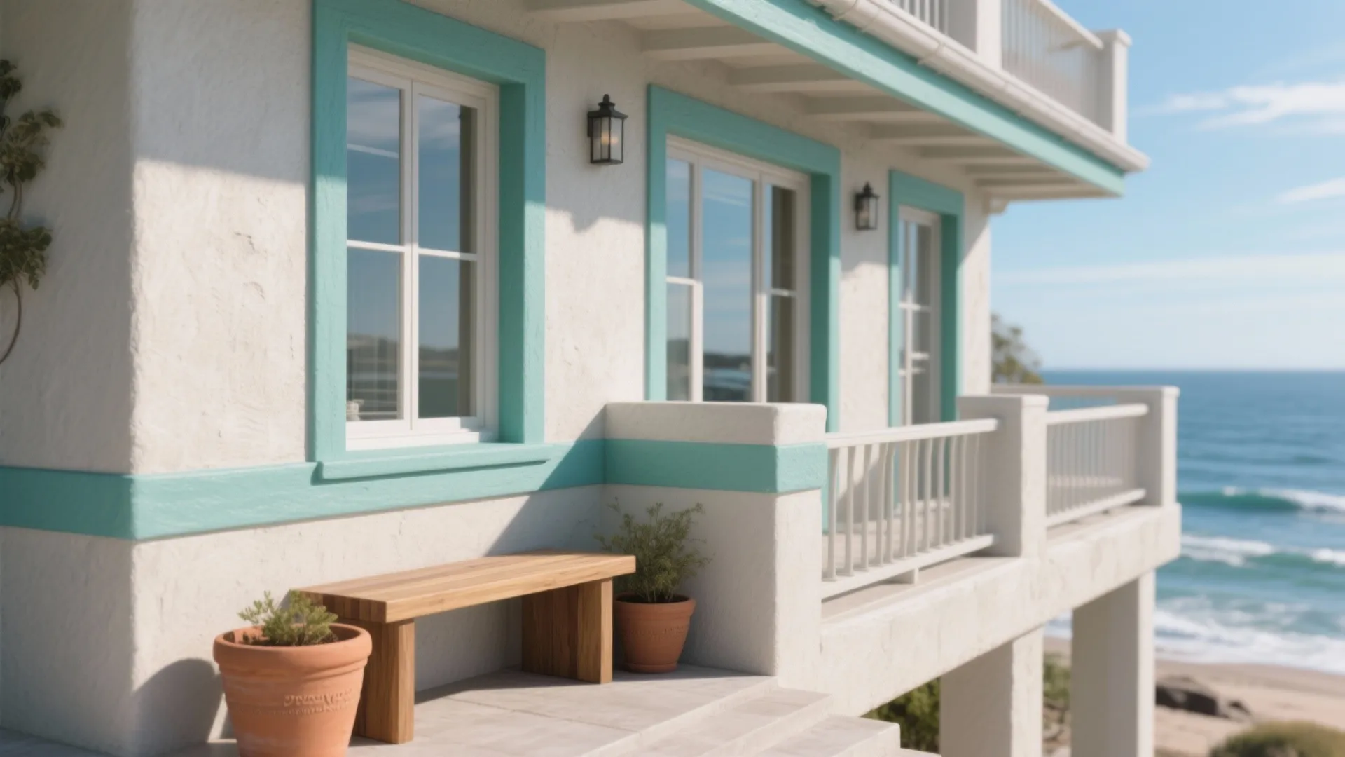 UV-Resistant Coastal Palettes for Facades