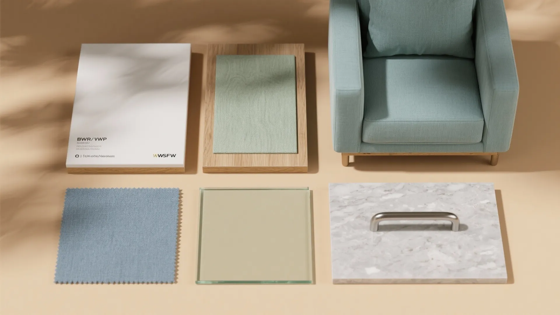 Warm wood tones, coastal-friendly materials