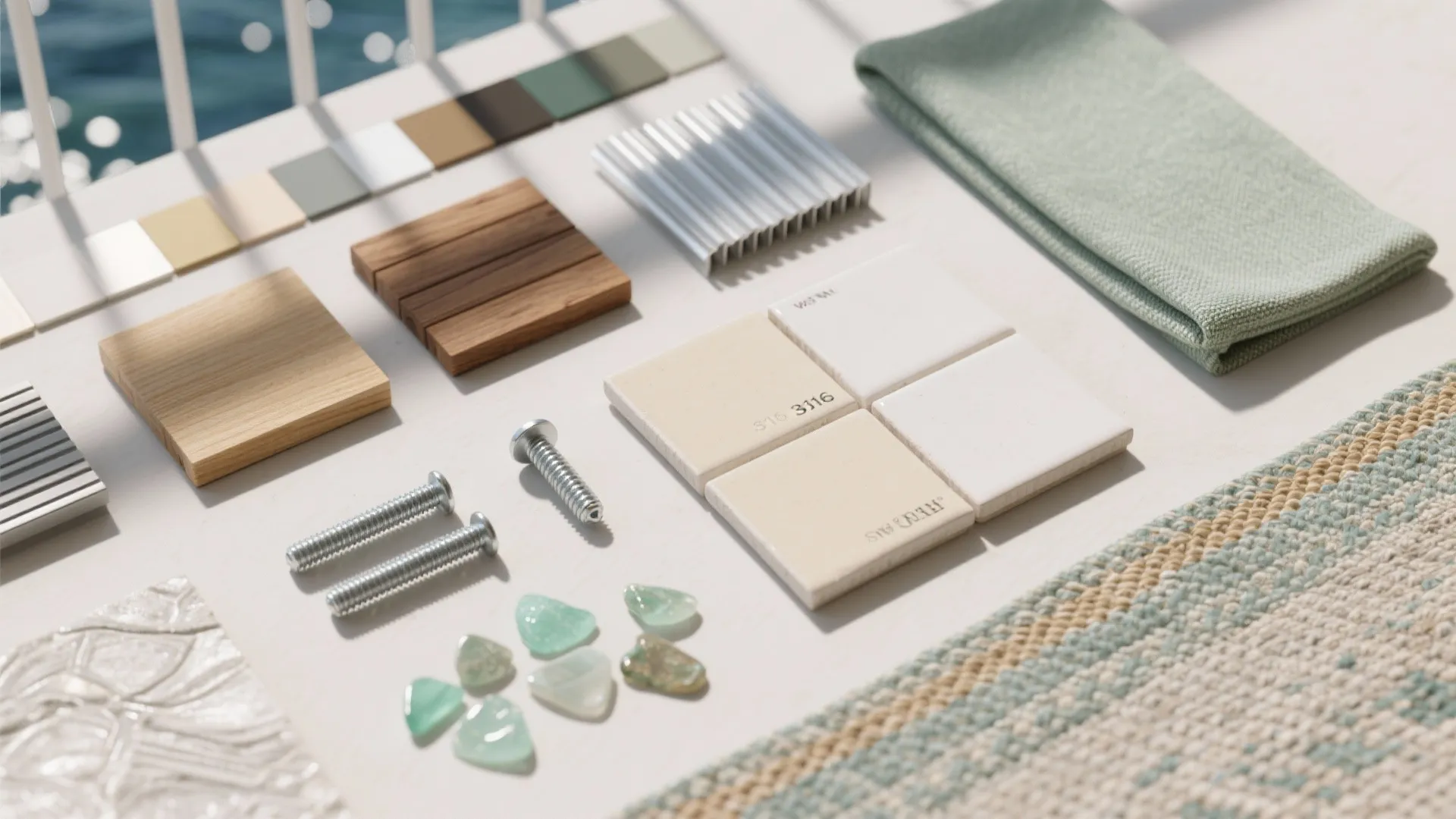 Coastal Palette and Weather-Savvy Materials