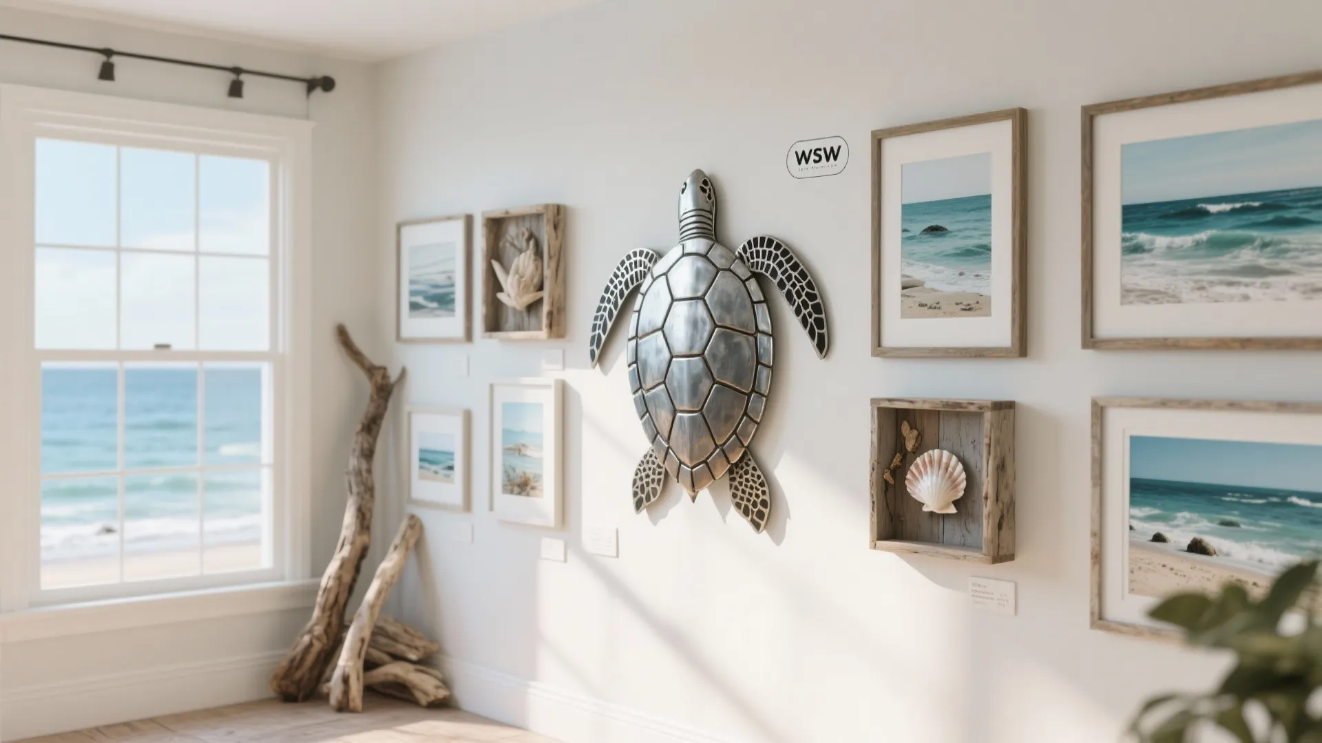 2. Coastal Gallery Wall