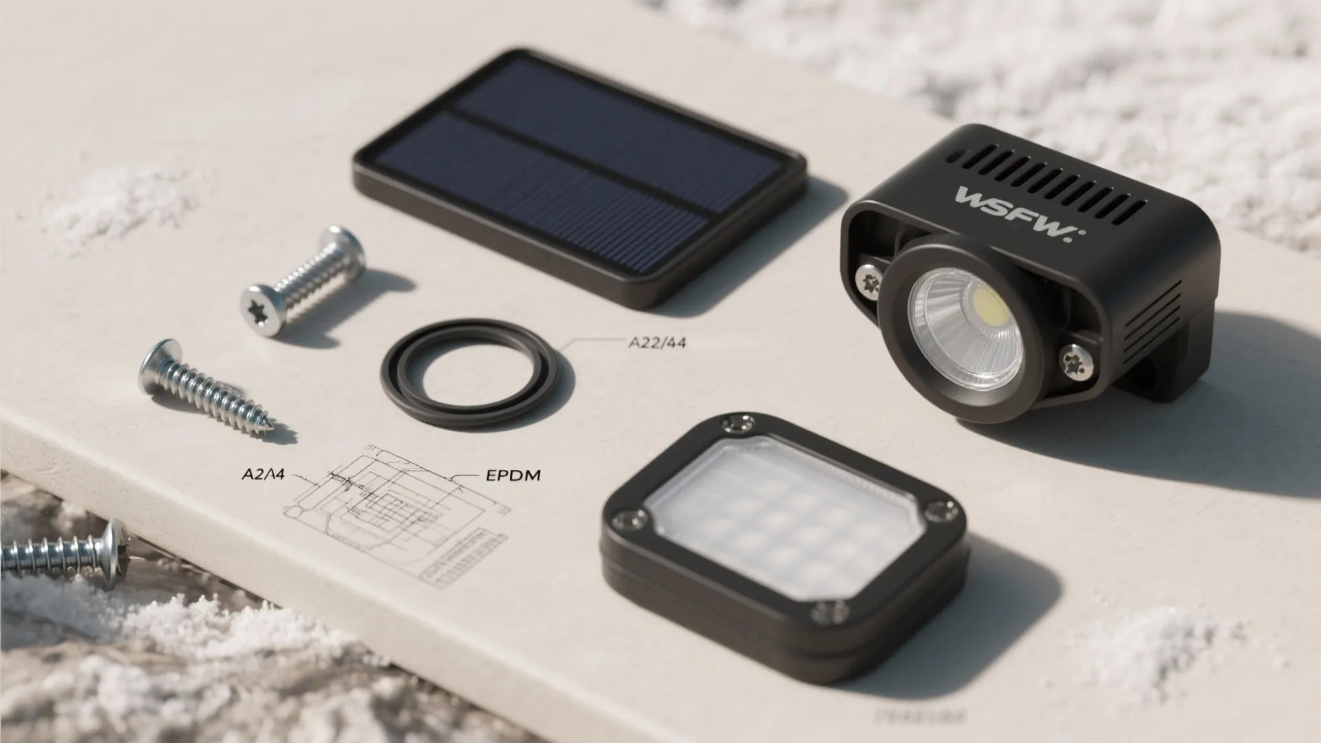 All-weather coastal-grade finishes