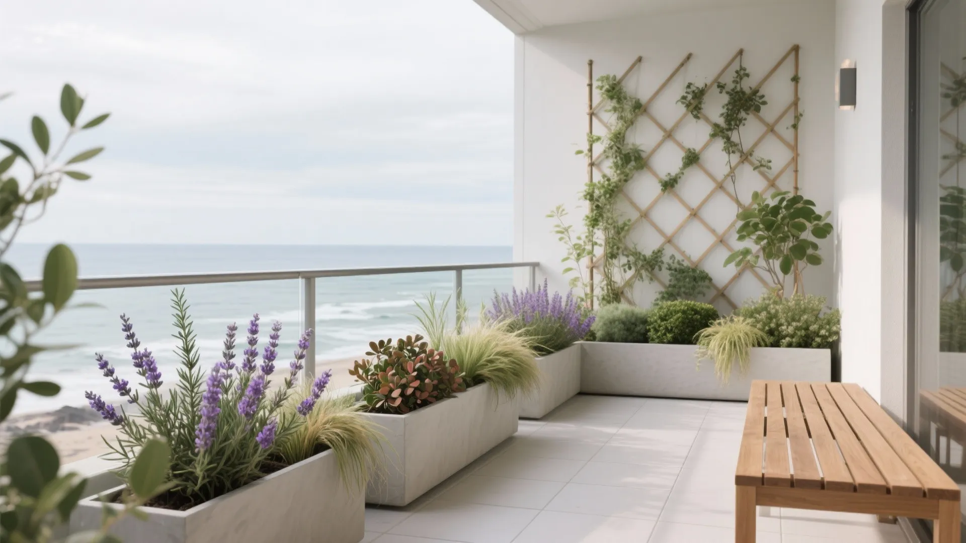 Greenery that loves sea air