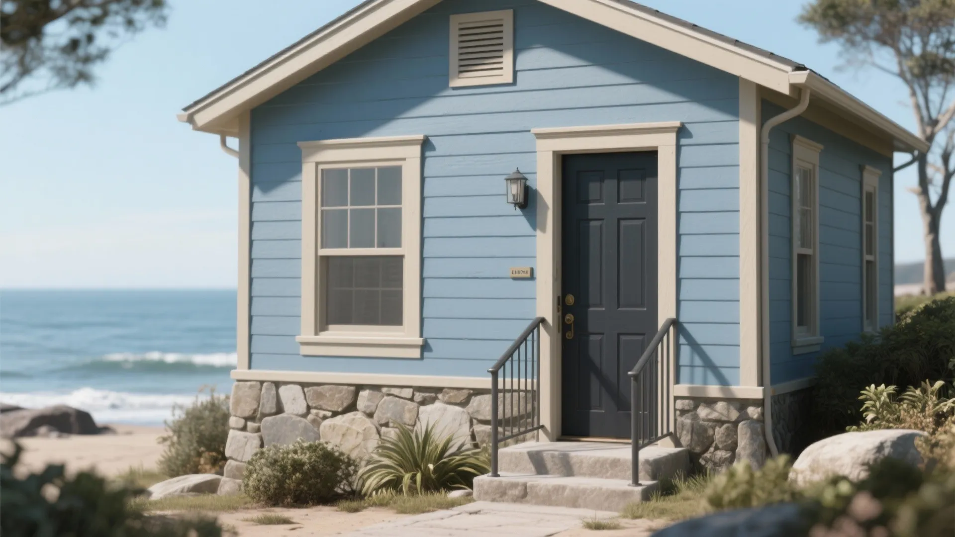 Coastal Blues with Calming Greige