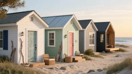 5 Beach House Exterior Paint Schemes
