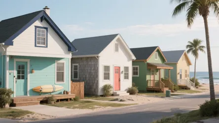 Coastal Beach House Exterior Paint Colors — 5 Ideas