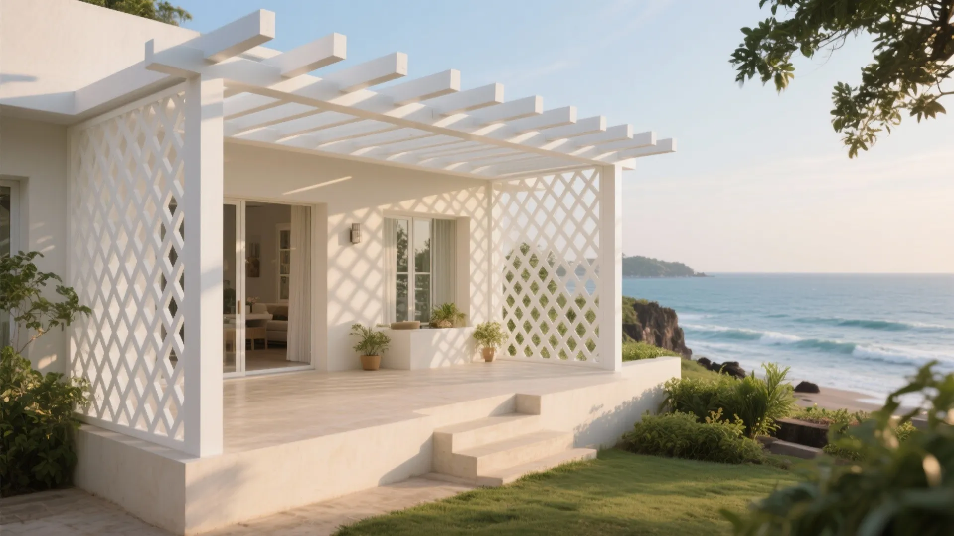 Coastal Lattice for Airflow and Glare Control