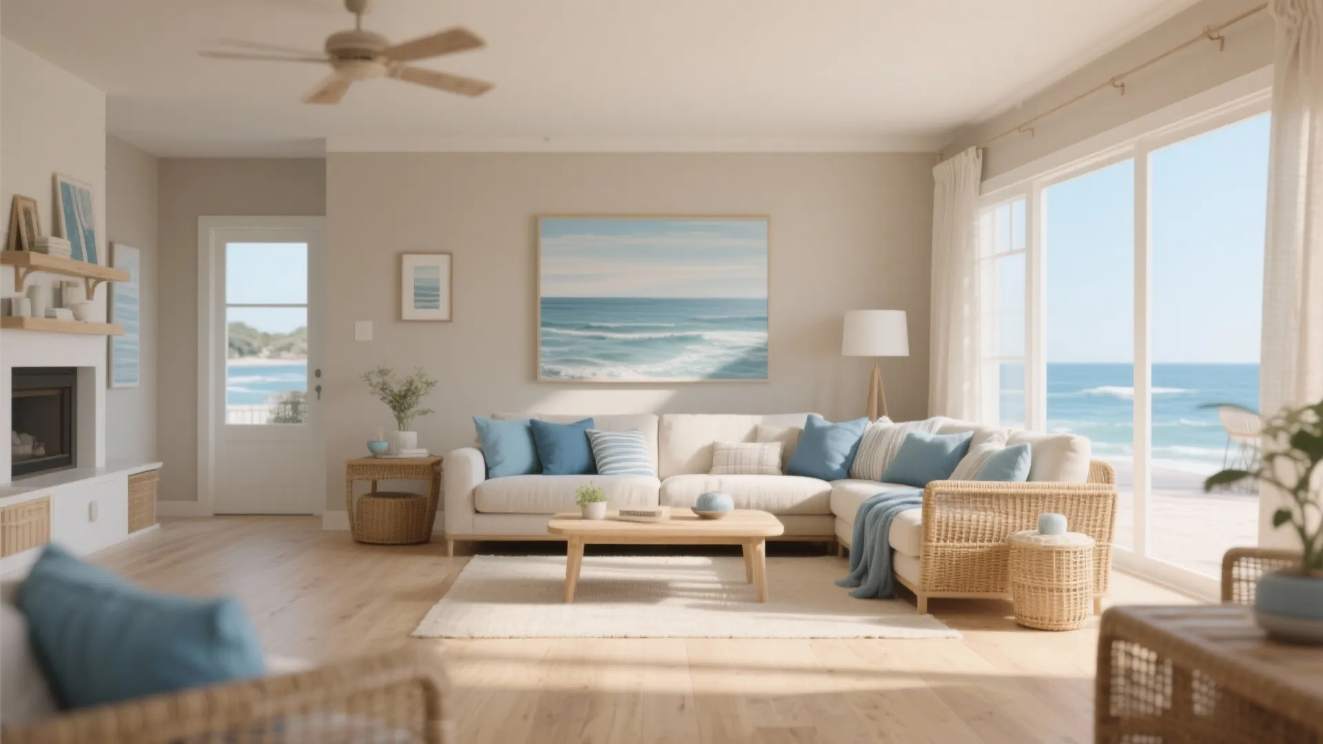 2. Coastal-Inspired Color Palette