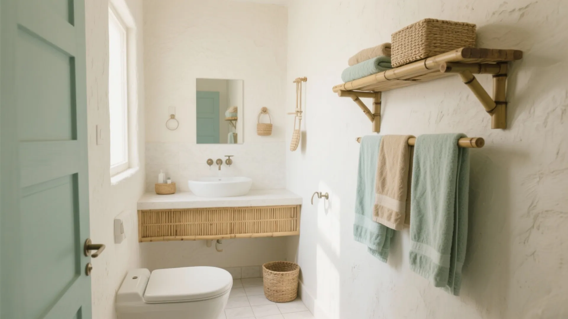 Coastal Minimal Palette with Limewash