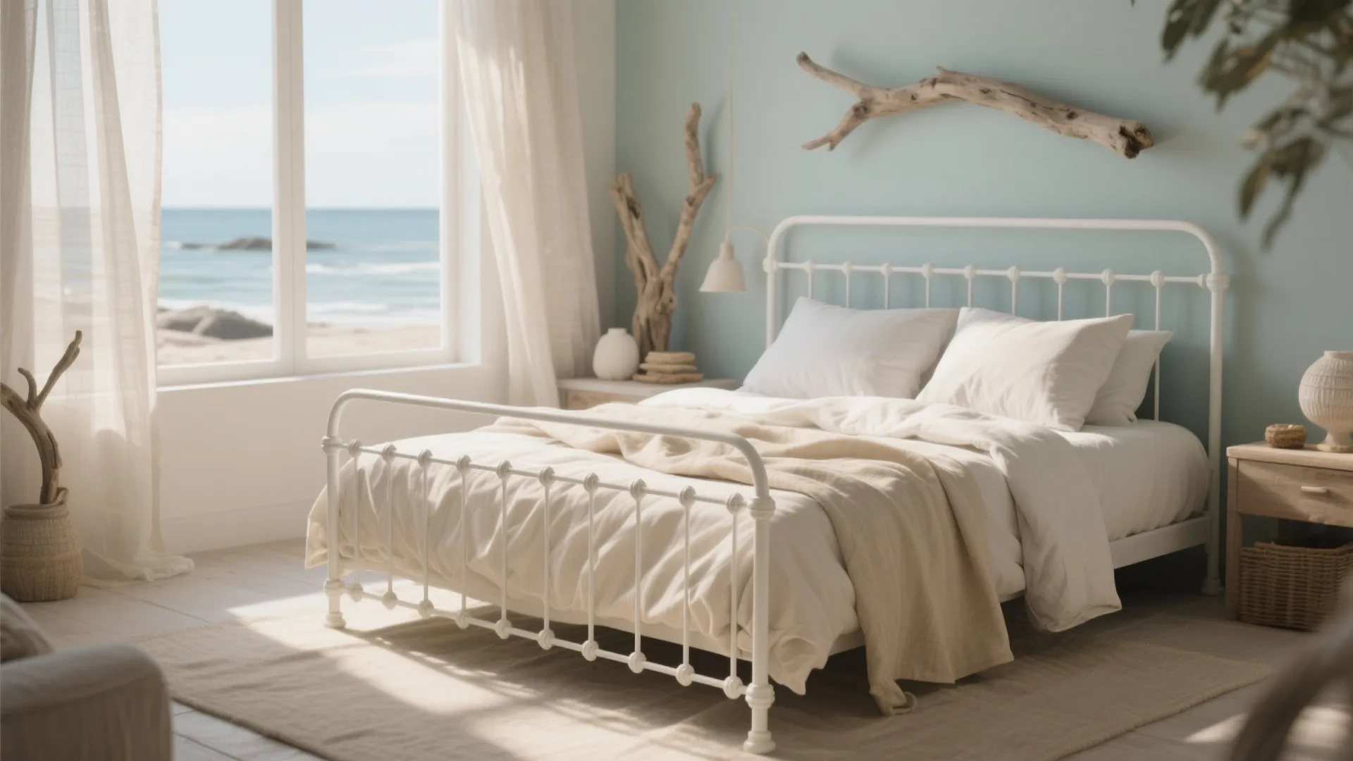Coastal Calm with Soft Linen