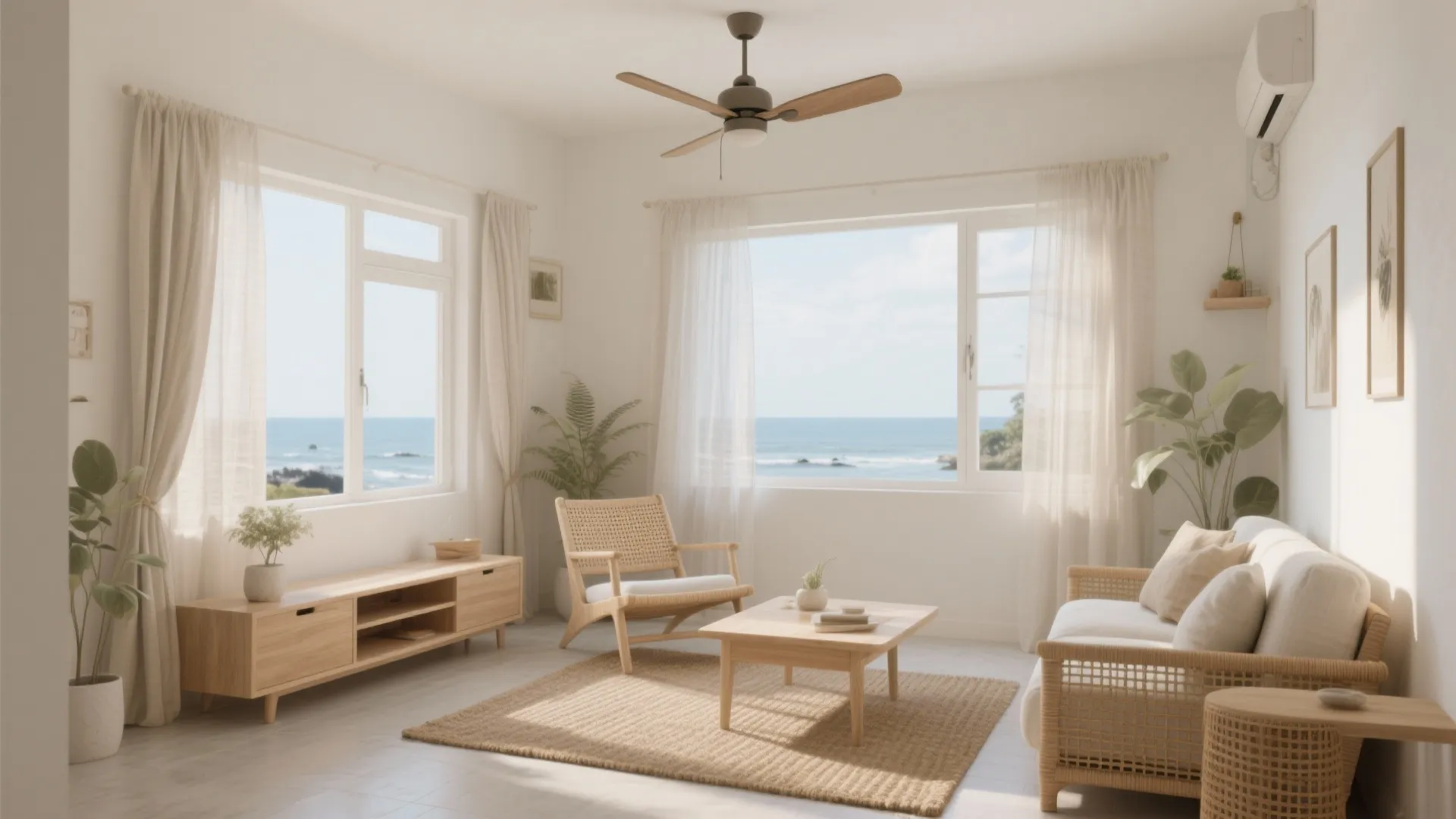 Coastal-Light Palette and Breezy Ventilation