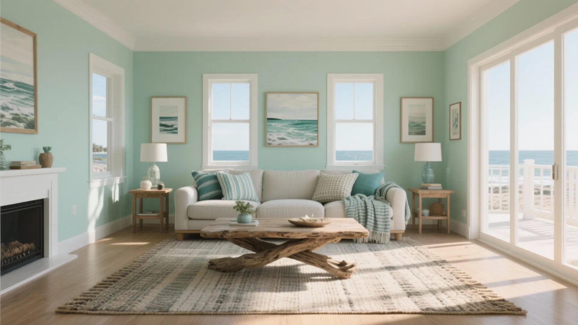 Coastal Home Paint Colors: 5 Fresh Ideas