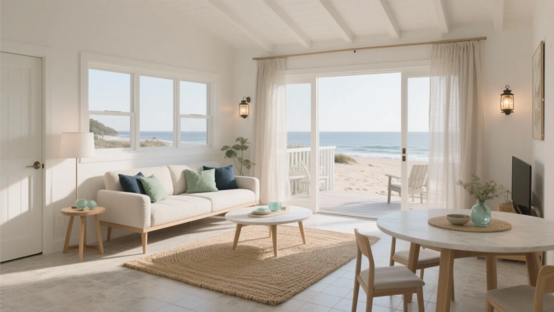 Small Beach House Interior Design: Maximize Coastal Charm: 1 Minute to Small-Space Serenity: Fast-Track Beach House Transformation
