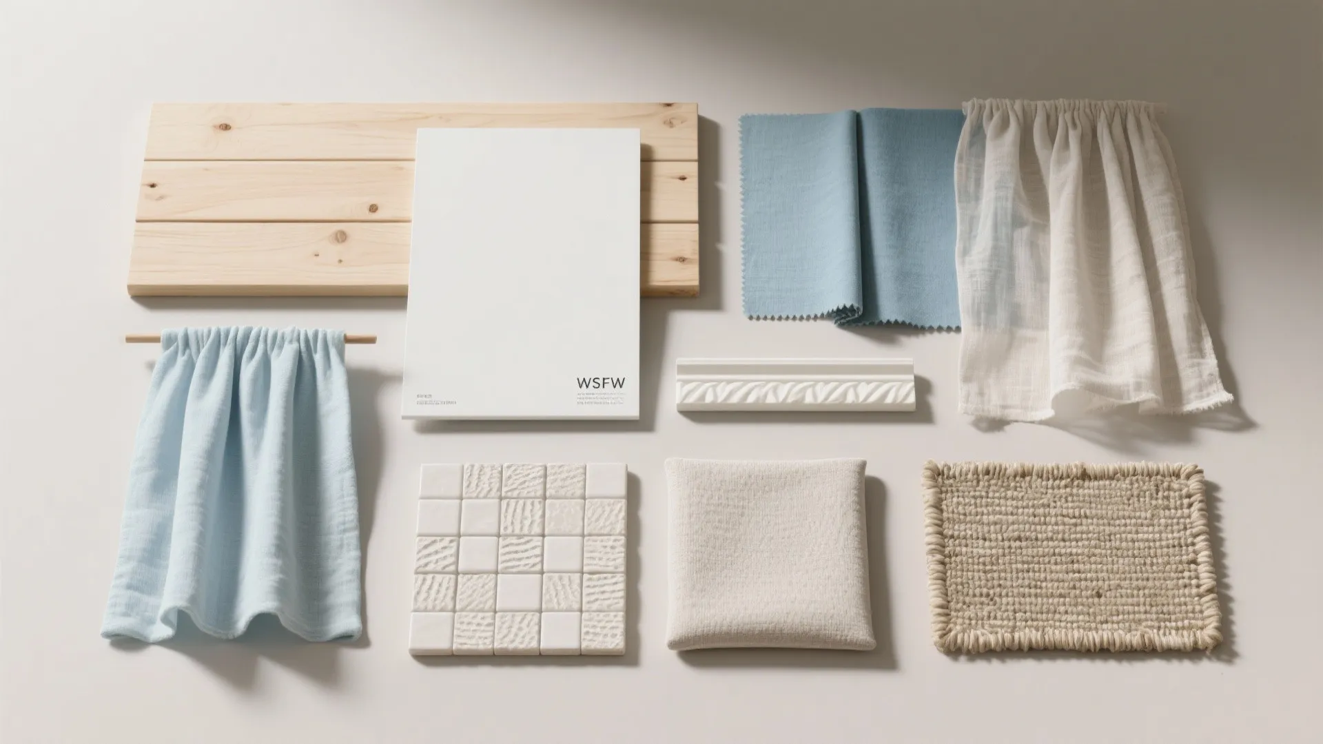 3. Light, reflective materials for a coastal vibe