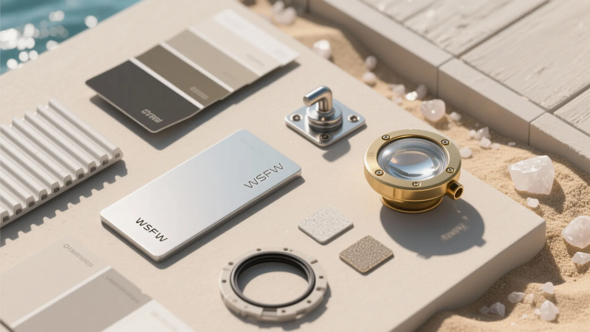 Textured finishes and coastal-grade durability