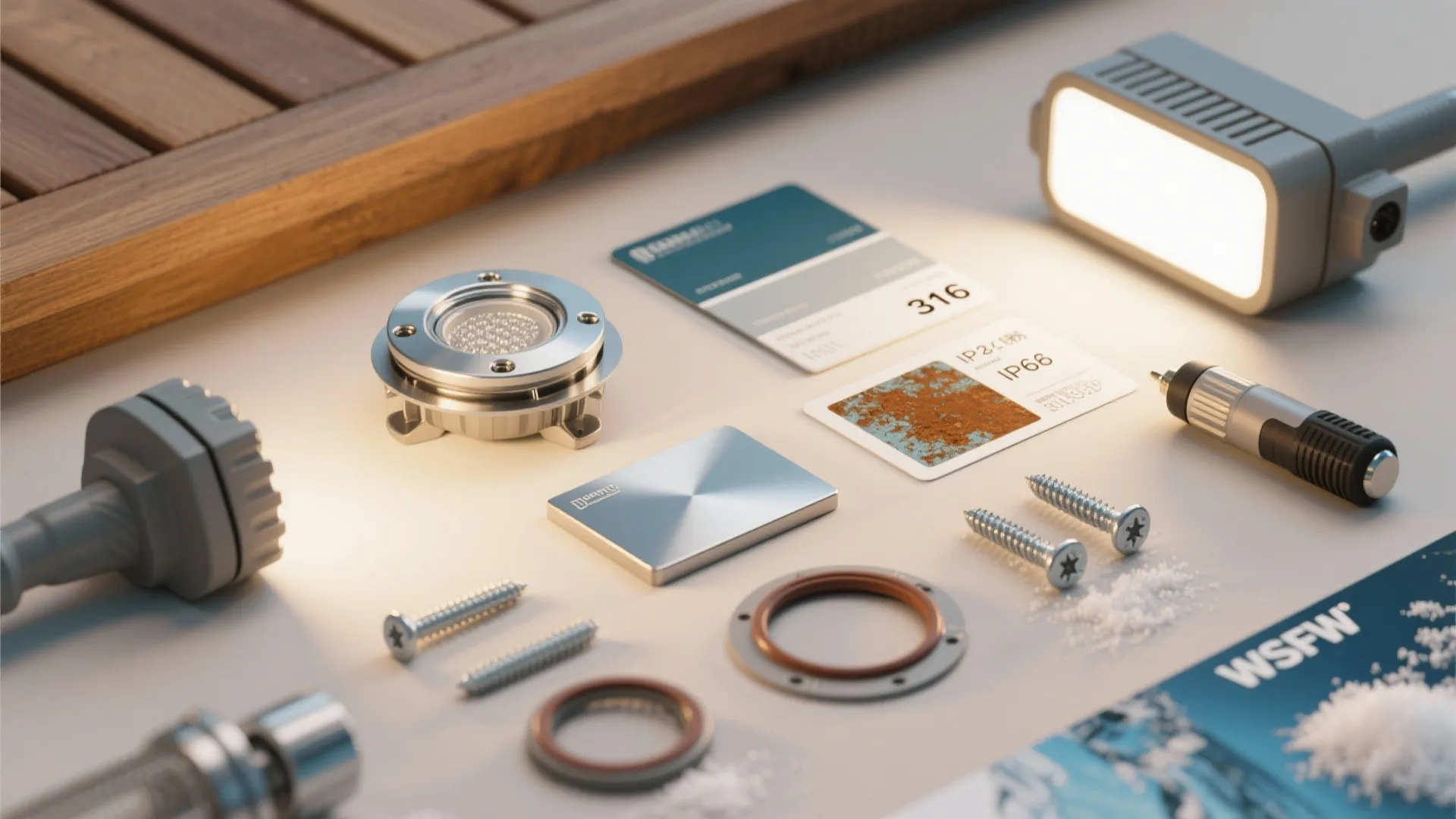 Weatherproof and coastal-rated finishes