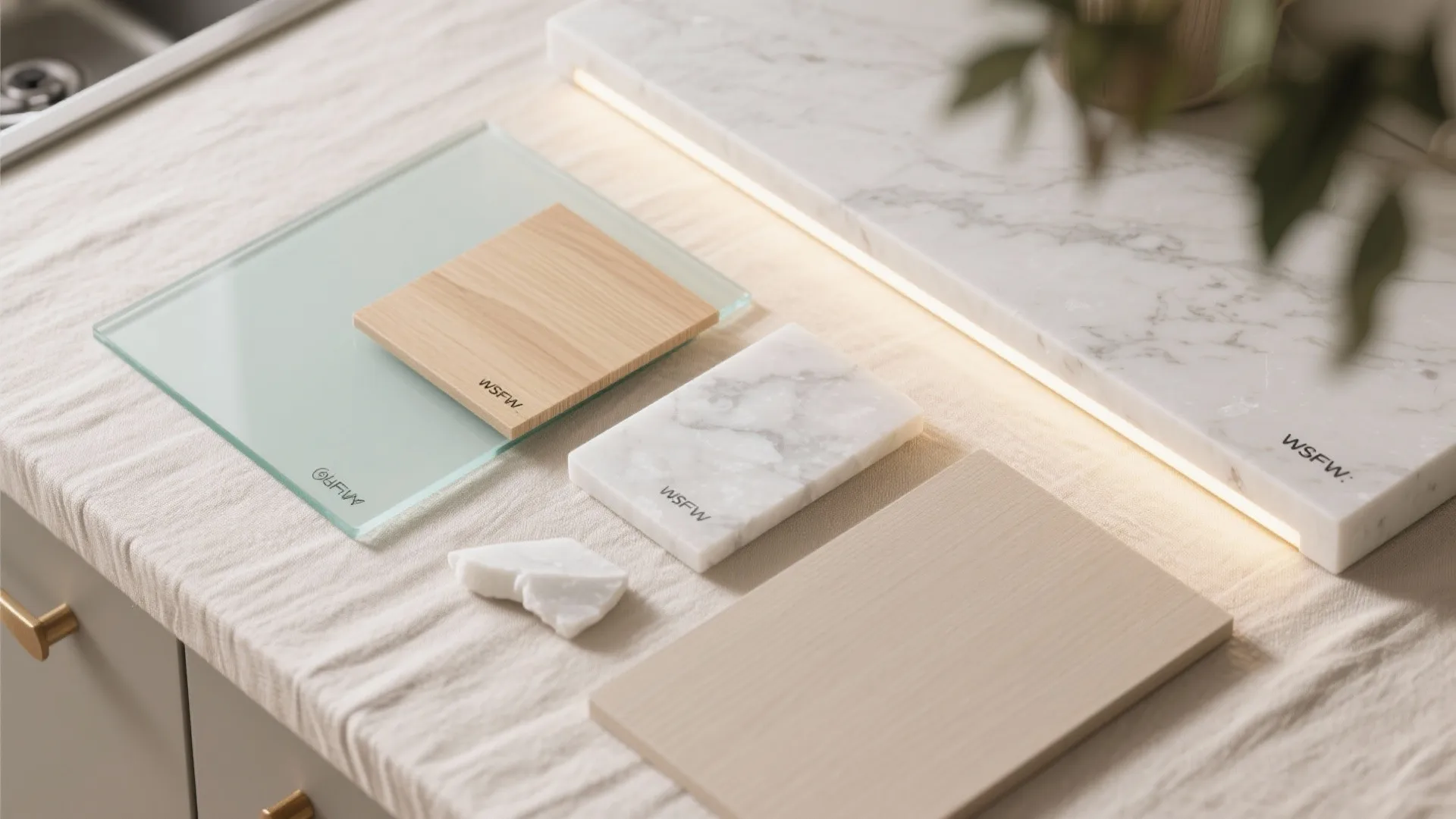 Transparent Backsplashes to Maximize Light