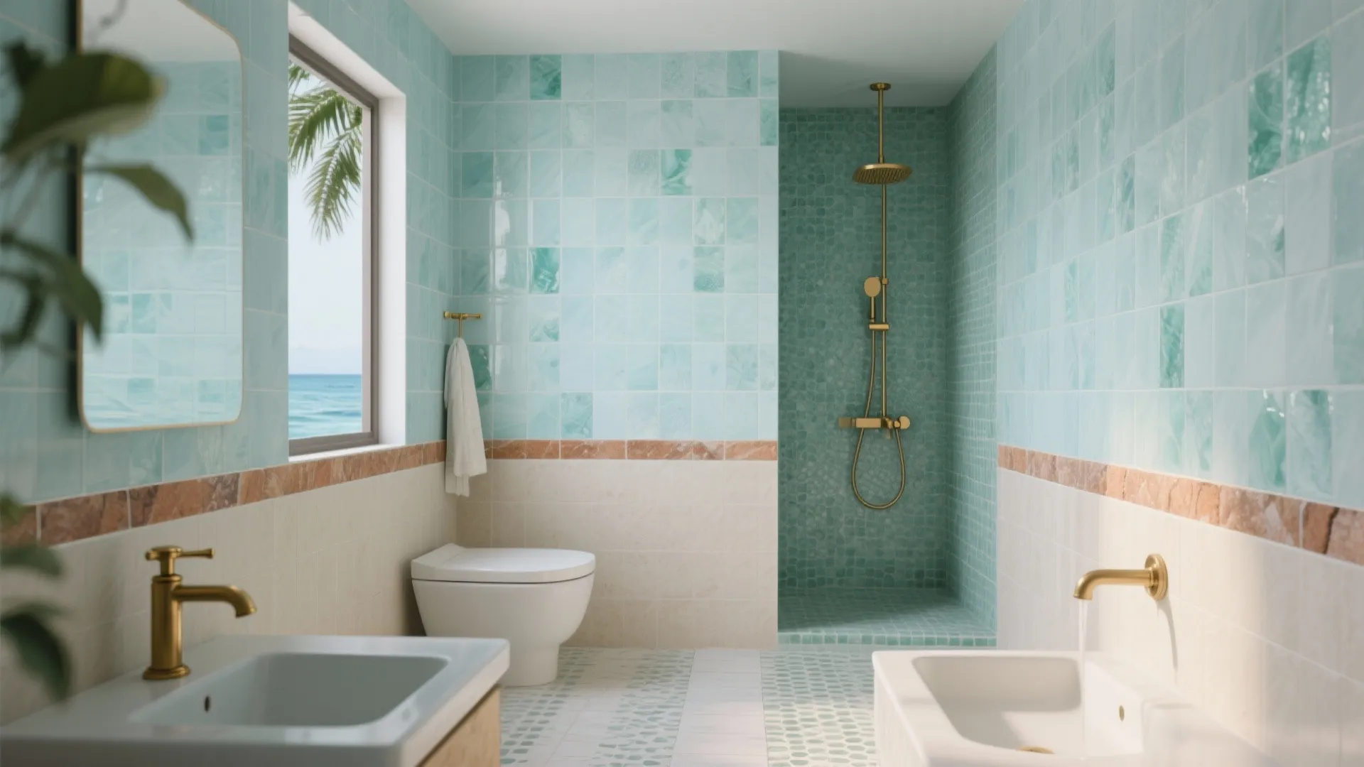 Monsoon-Coastal Palette with Matte Porcelain