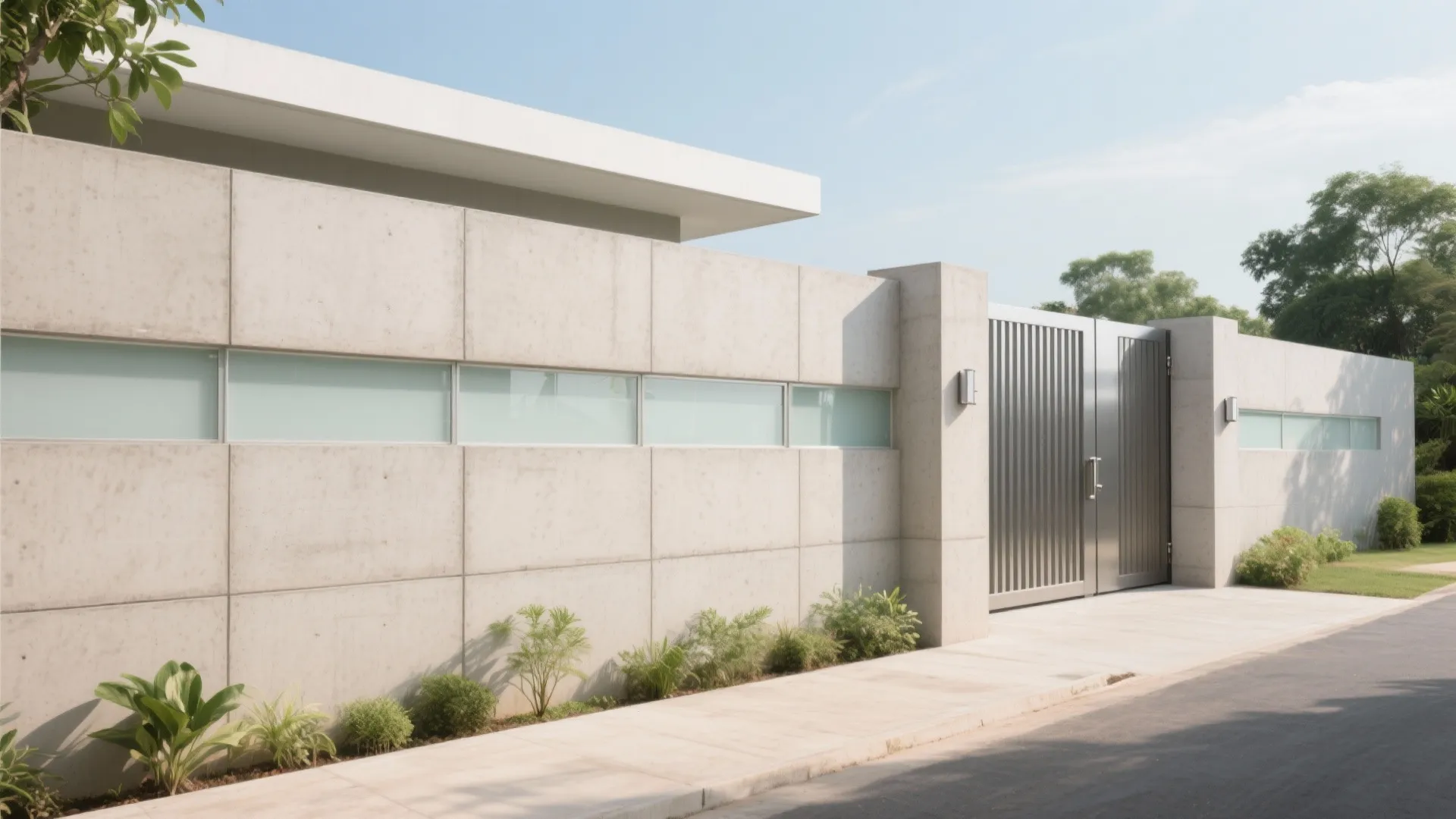 Coastal-Ready Minimal: Concrete, Glass Accents, and Anodized Metal